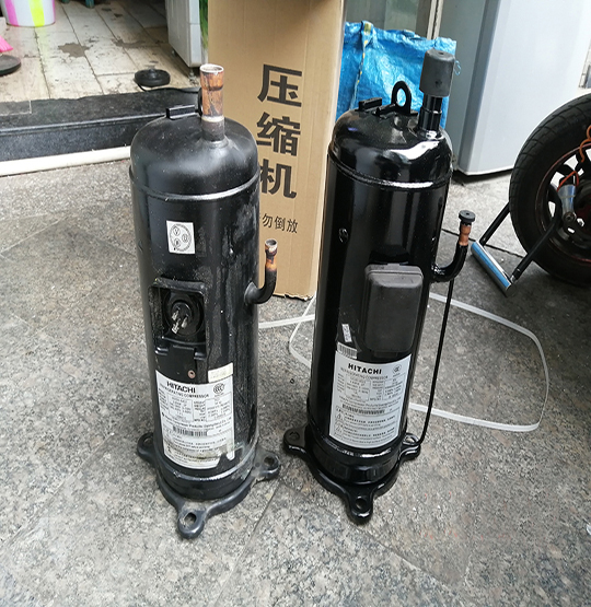 新昌中央空调压缩机的更换维修